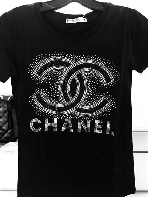 t shirt chanel femme|Chanel t shirt price.